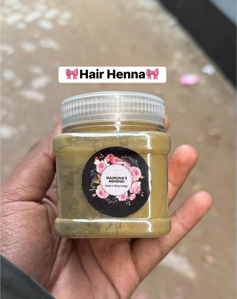 100% Natural Hair Henna Cone Bangladesh - Chemical Free